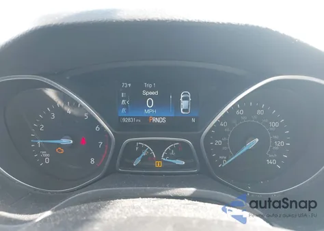 2018 Ford Focus Titanium из США, поврежденный, VIN 1FADP3N21JL249695